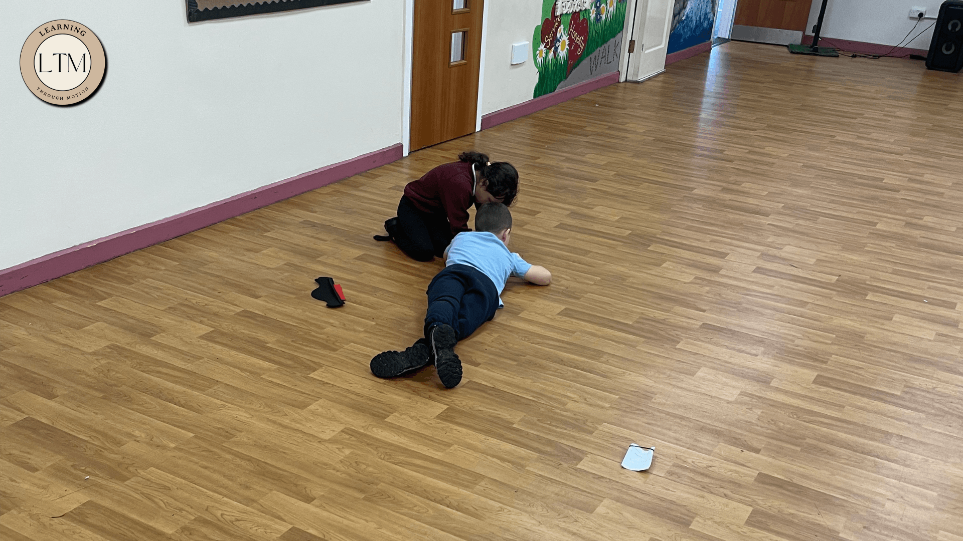 Maths Through Sport session in action