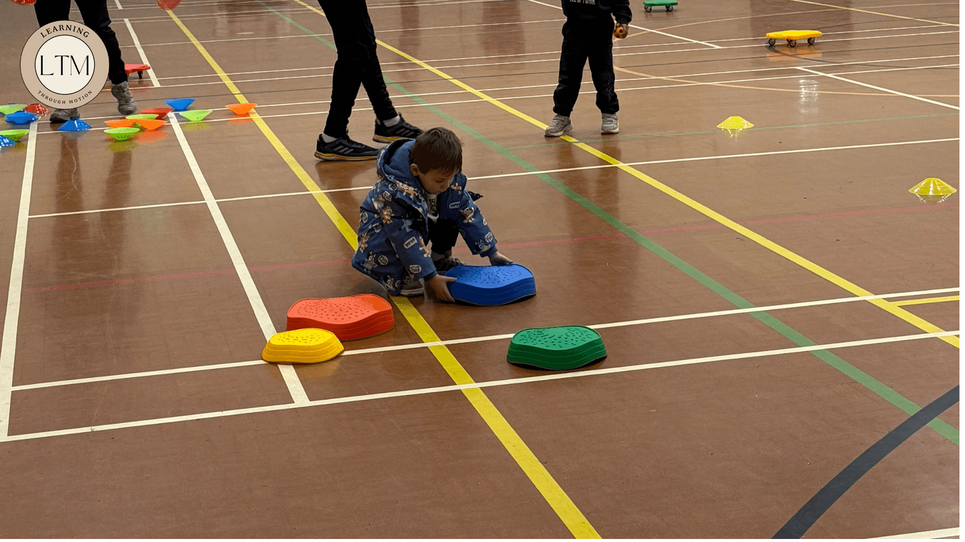 Maths Through Sport session in action